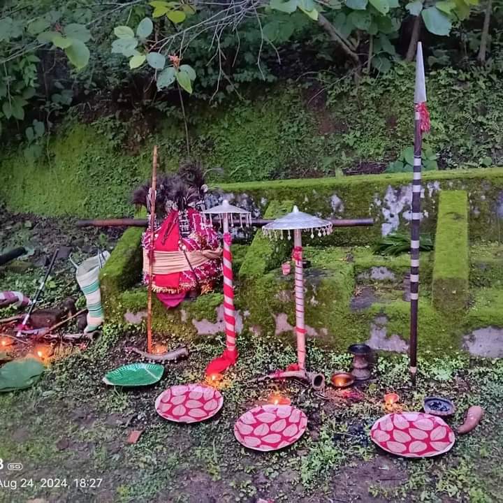 छत्तीसगढ़ वन विभाग द्वारा देवगुड़ी स्थलों के संरक्षण और संवर्धन से सांस्कृतिक धरोहर की हो रही है पुनर्स्थापना 2 11